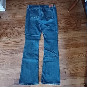EUC Levis 715 Bootcut Medium Wash Distressed Jeans - Women's Size W 31 L 32